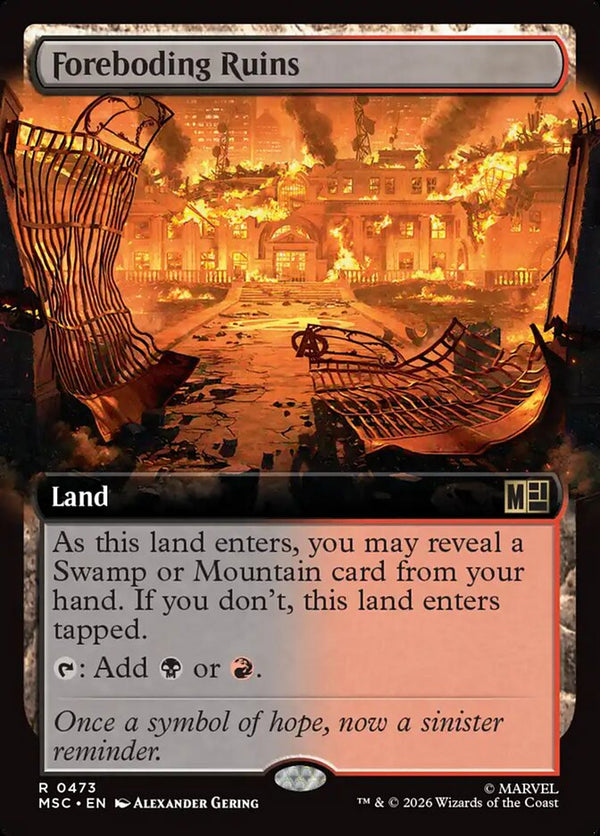 Foreboding Ruins - Extended Art (MSC)