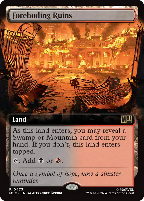 Foreboding Ruins - Extended Art (MSC) (Pre-Order)