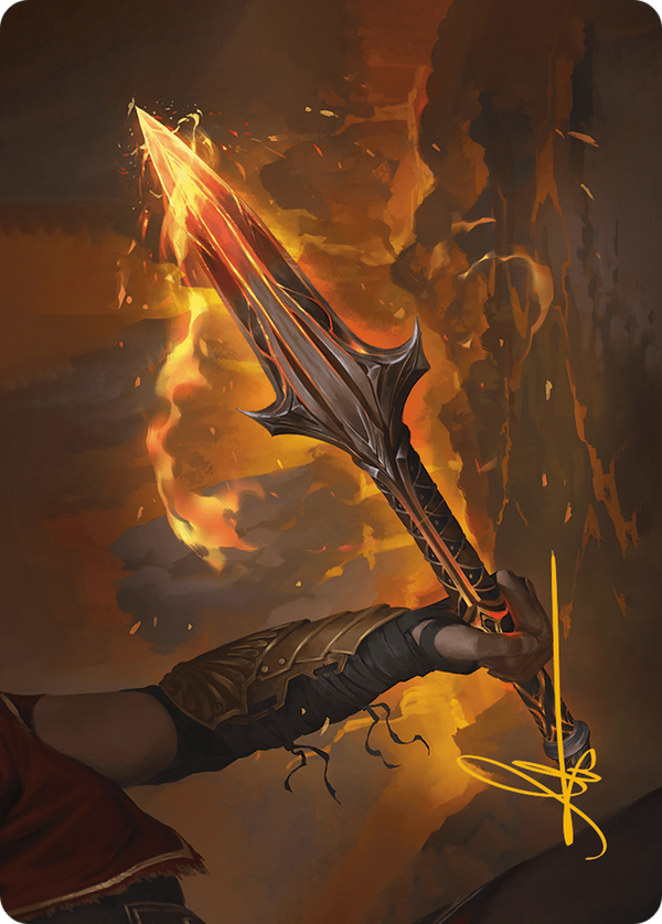 The Spear of Leonidas - Art Series (Gold-Stamped Signature) (AACR)