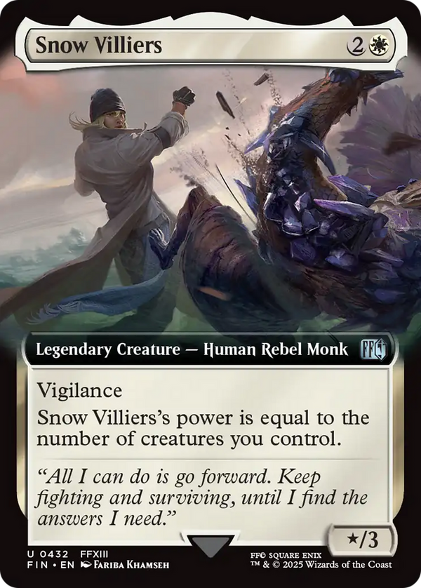 Snow Villiers - Extended Art (FIN)