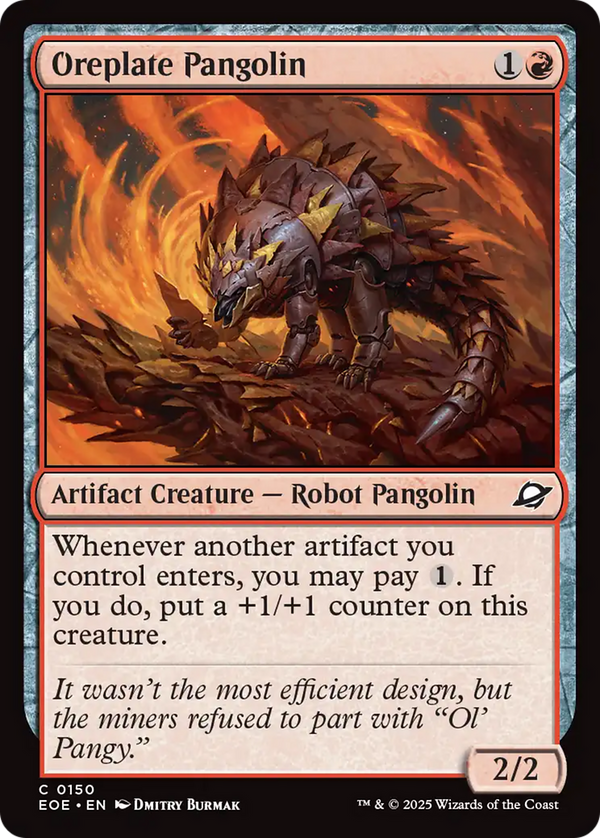 Oreplate Pangolin (EOE)