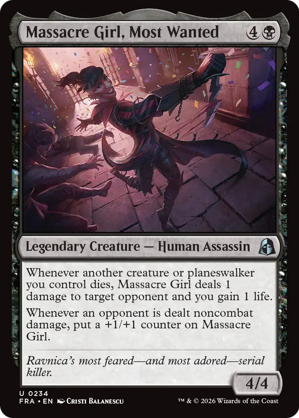 Massacre Girl, Most Wanted (FRA) (Pre-Order)