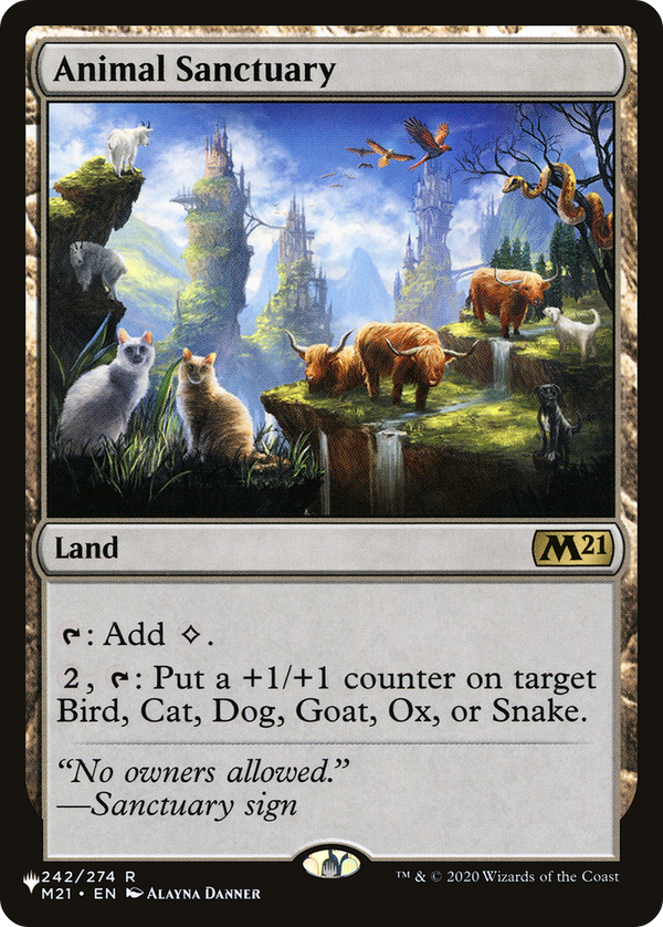 Animal Sanctuary - M21 Reprint (PLST)