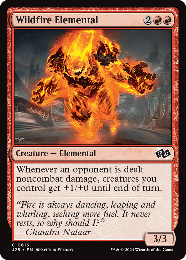 Wildfire Elemental (J25)
