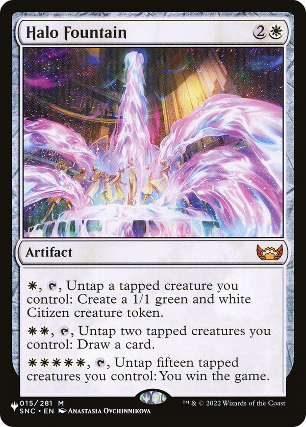 Halo Fountain - SNC Reprint (PLST)