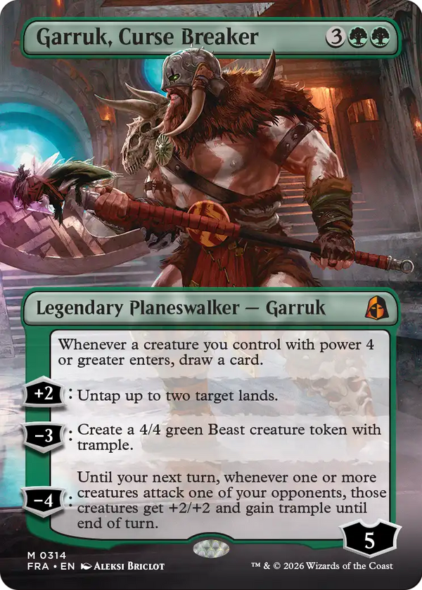 Garruk, Curse Breaker - Borderless (FRA) (Pre-Order)