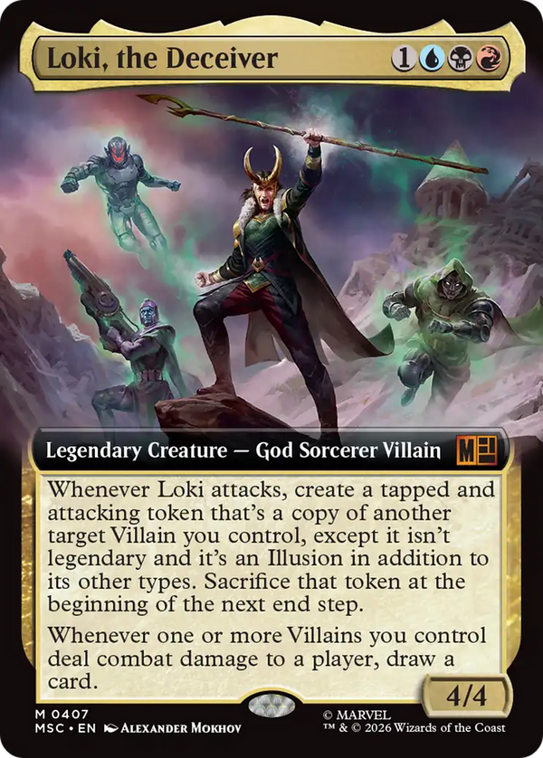 Loki, the Deceiver - Extended Art (MSC) (Pre-Order)