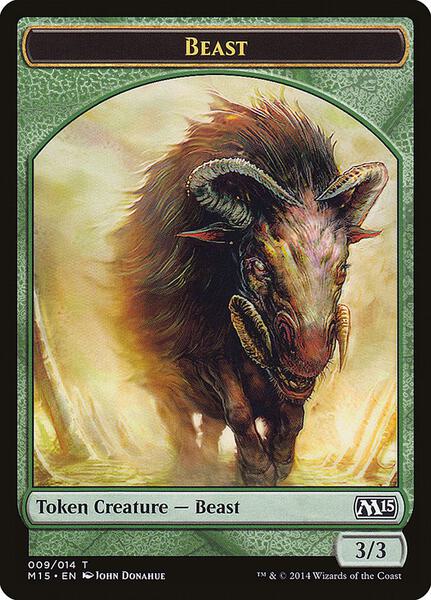 Beast (Green) Token (TM15)