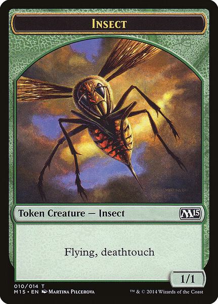 Insect (Deathtouch) Token (TM15)
