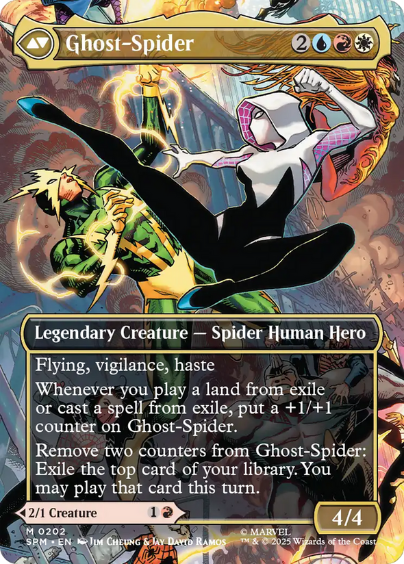 Gwen Stacy // Ghost-Spider - Borderless Scene (SPM)