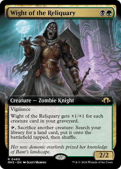 Wight of the Reliquary - Extended Art (MH3)