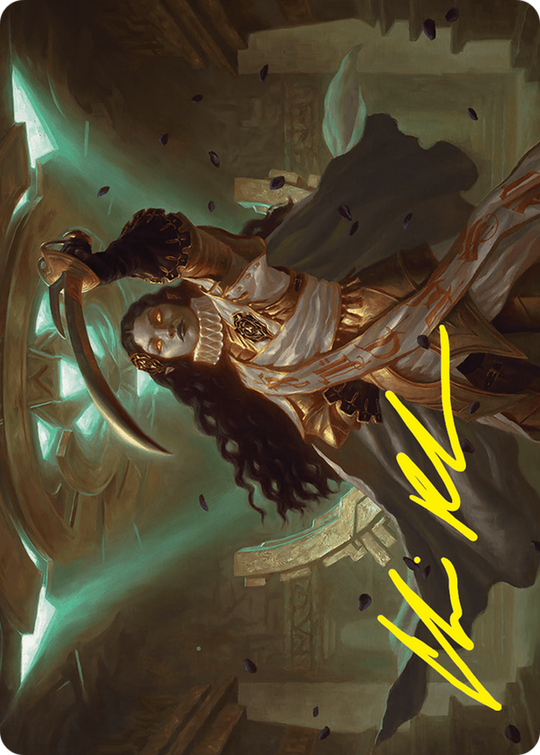 Elenda, Saint of Dusk - Art Series (Gold-Stamped Signature) (AFDN)