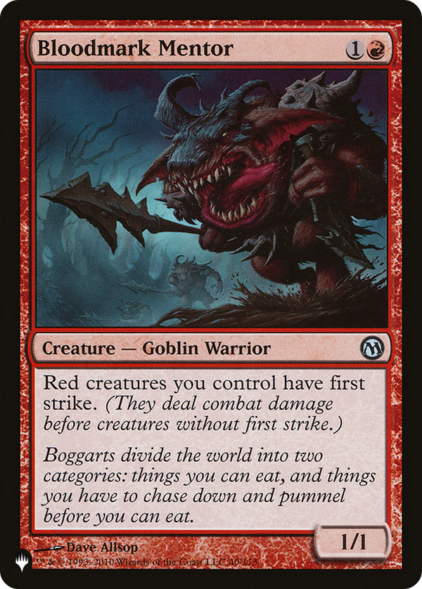 Bloodmark Mentor - DPA Reprint (PLST)