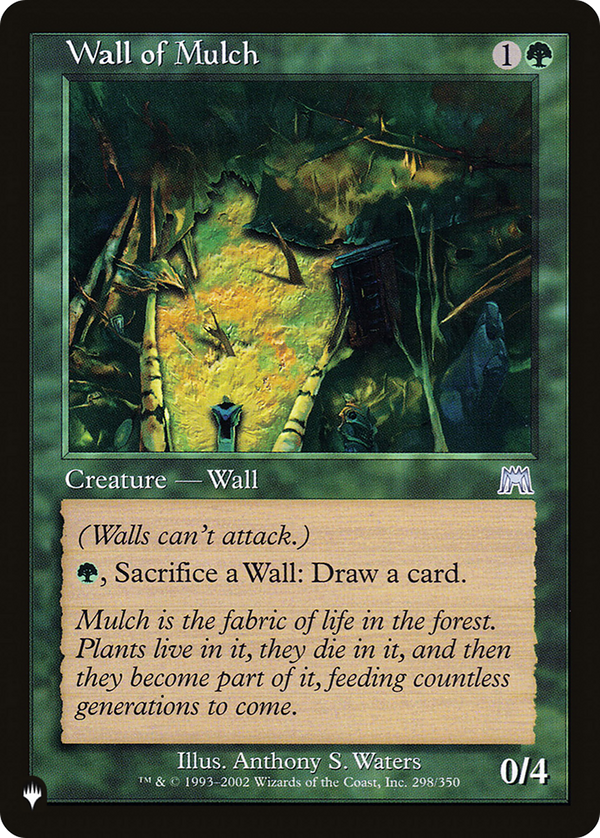 Wall of Mulch - ONS Reprint (PLST)