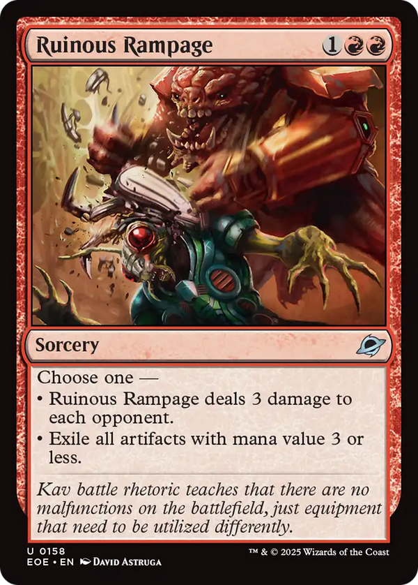 Ruinous Rampage (EOE)
