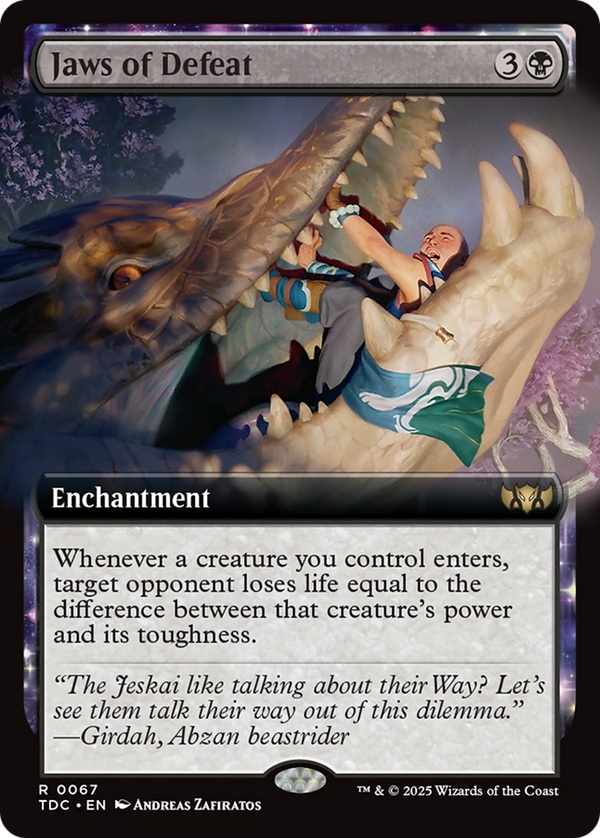 Jaws of Defeat - Extended Art (TDC)