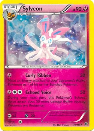 Sylveon (Theme Deck Exclusive) - 72/111 - Shattered Holo