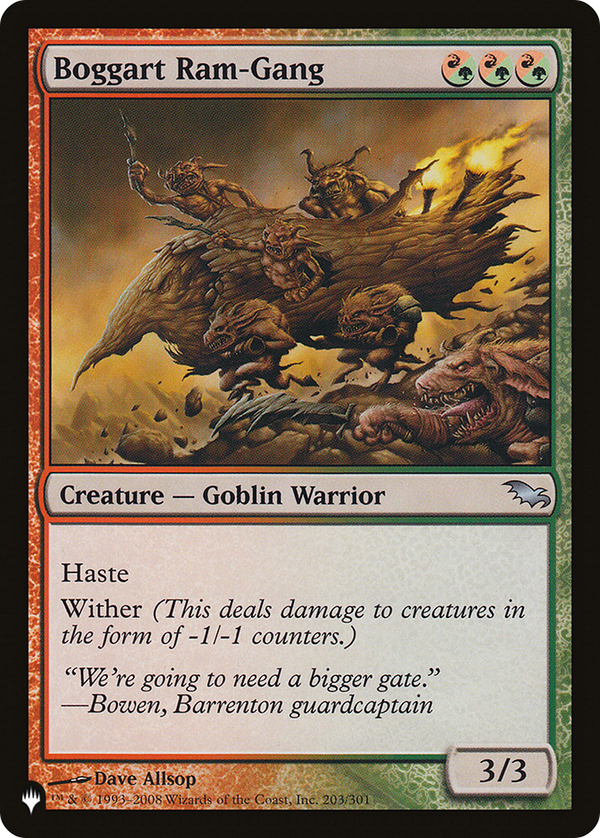Boggart Ram-Gang - SHM Reprint (PLST)