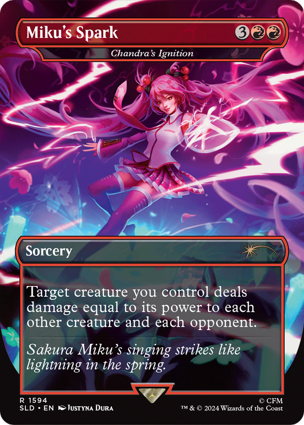 Miku's Spark // Chandra's Ignition - Hatsune Miku: Sakura Superstar (SLD)