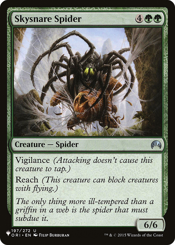 Skysnare Spider - ORI Reprint (PLST)