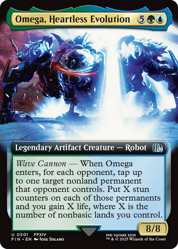 Omega, Heartless Evolution - Extended Art (FIN)