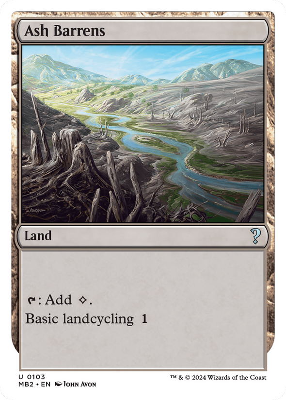 Ash Barrens (MB2)