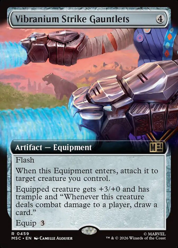 Vibranium Strike Gauntlets - Extended Art (MSC)