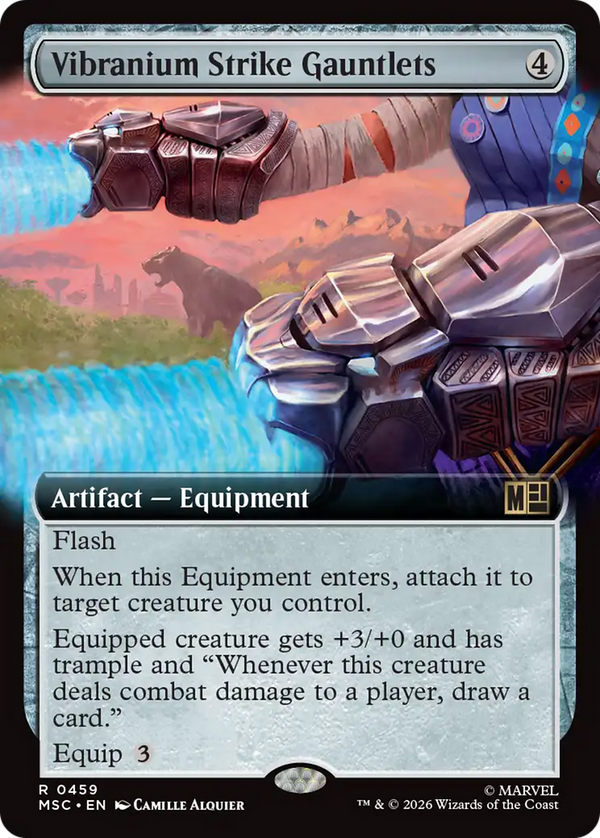 Vibranium Strike Gauntlets - Extended Art (MSC) (Pre-Order)
