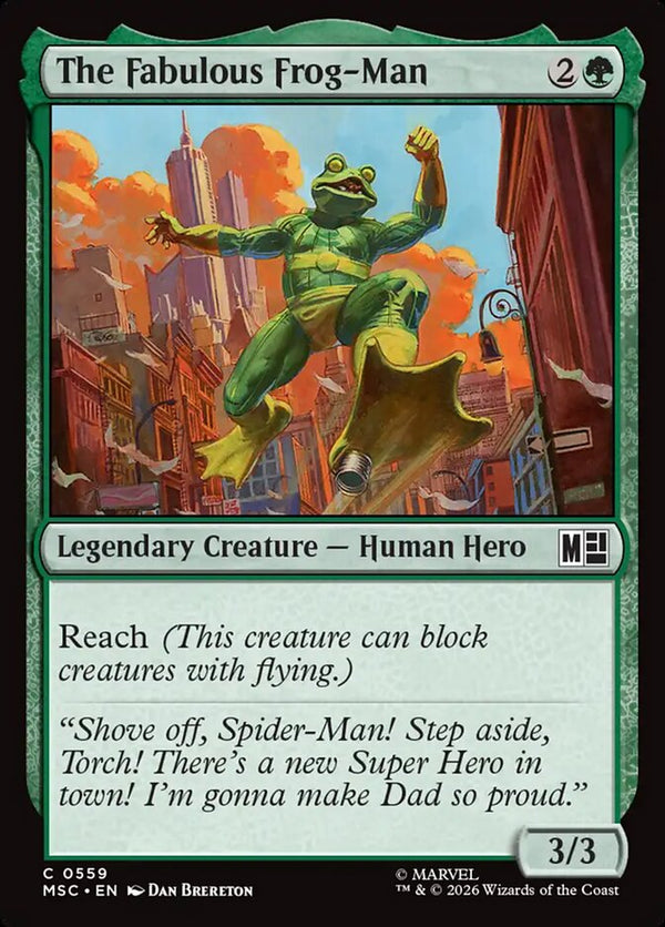 The Fabulous Frog-Man (MSC)