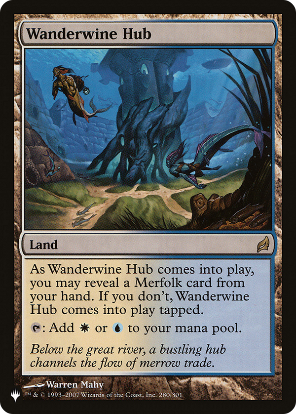 Wanderwine Hub - LRW Reprint (PLST)