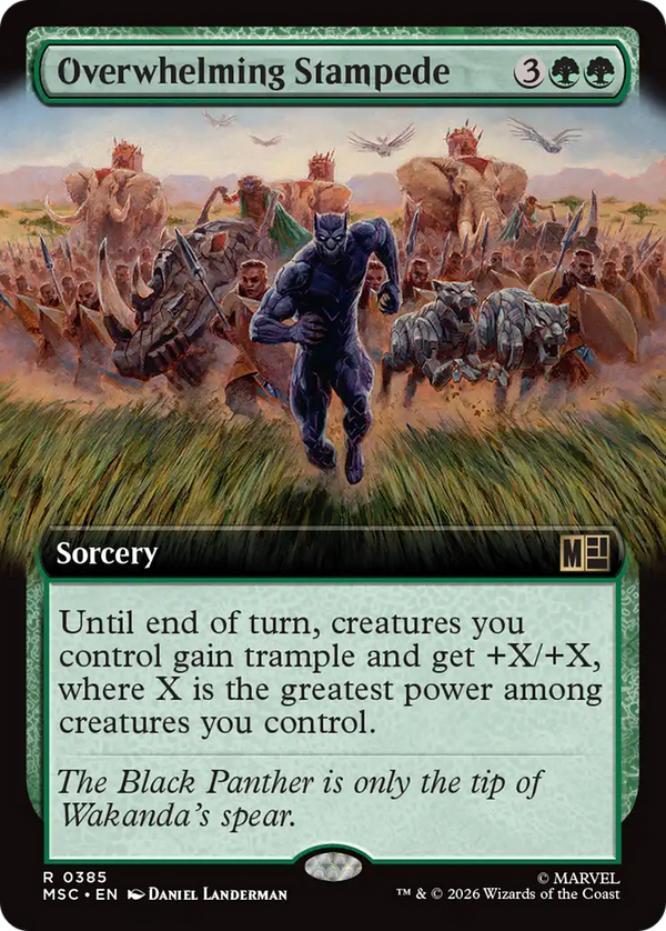 Overwhelming Stampede - Extended Art (MSC) (Pre-Order)