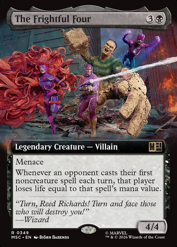 The Frightful Four - Extended Art (MSC)