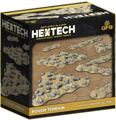 Battlefield in a Box - Hextech - Rough Terrain (Pre-Order)