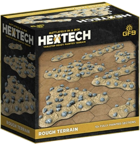Battlefield in a Box - Hextech - Rough Terrain (Pre-Order)