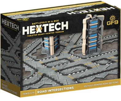Battlefield in a Box - Hextech - Road Intersections (Pre-Order)