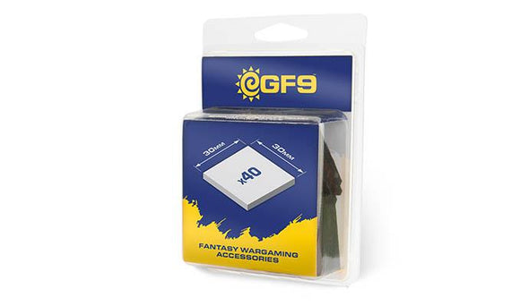 Gale Force Nine - MDF Bases 30mm X 30mm (40ct)