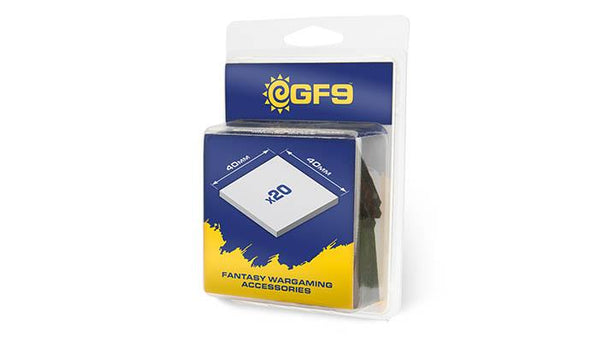 Gale Force Nine - MDF Bases 40mm X 40mm (20ct)