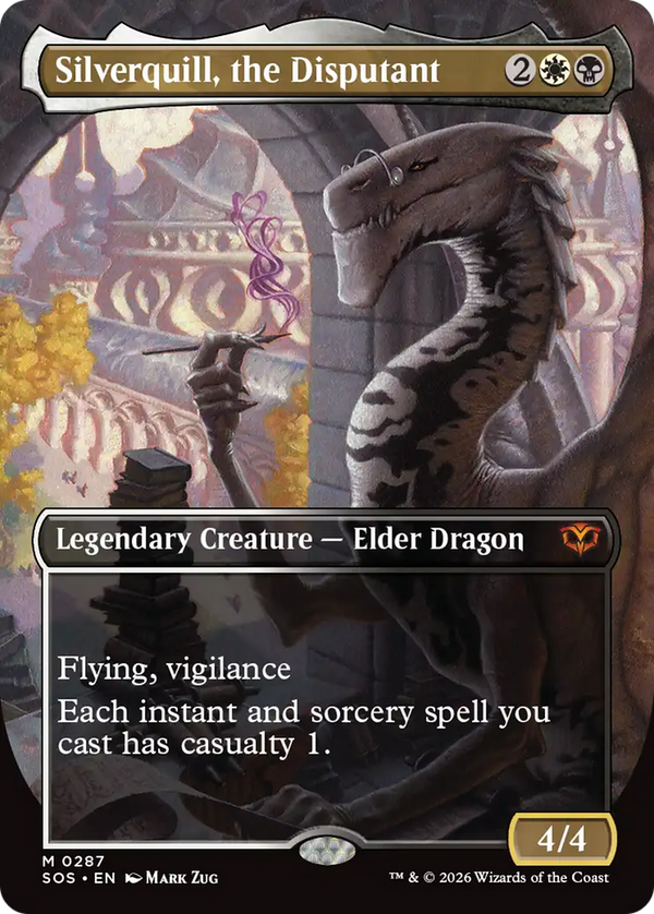 Silverquill, the Disputant - Borderless (SOS)