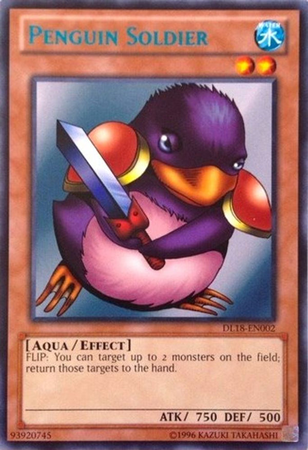 Penguin Soldier (Blue - DL18) - DL18-EN002 - Rare