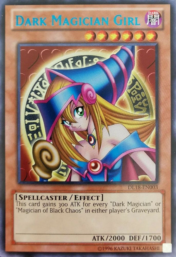 Dark Magician Girl (Blue) - DL18-EN003 - Rare