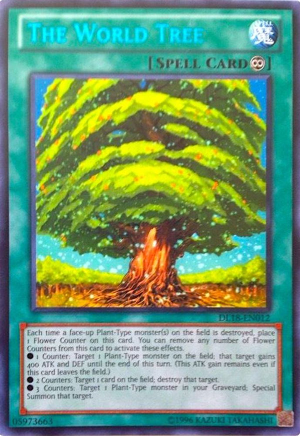 The World Tree (Blue) - DL18-EN012 - Rare