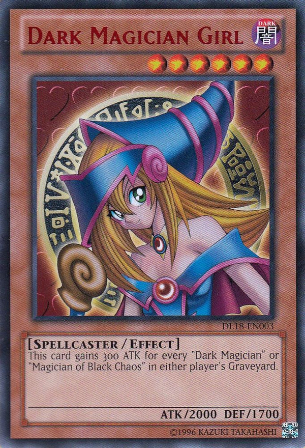Dark Magician Girl (Red) - DL18-EN003 - Rare