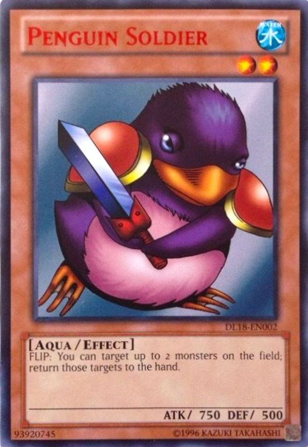Penguin Soldier (Red - DL18) - DL18-EN002 - Rare