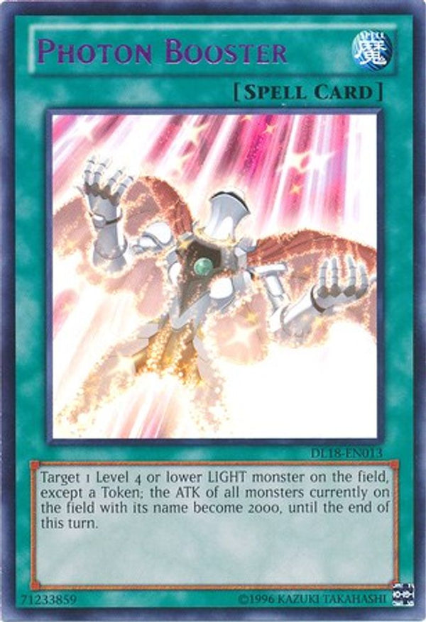 Photon Booster (Purple) - DL18-EN013 - Rare