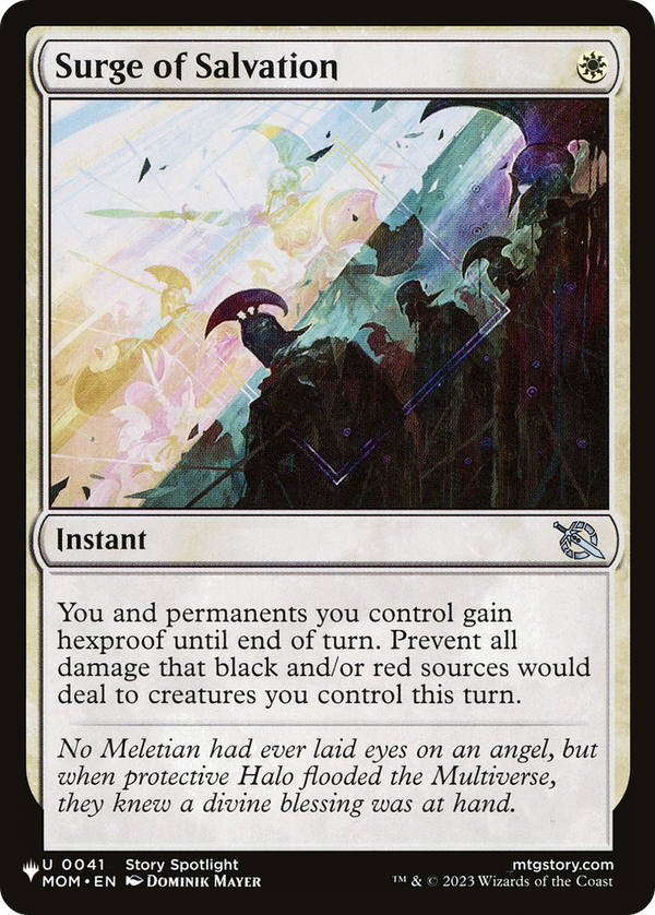 Surge of Salvation - MOM Reprint (PLST)