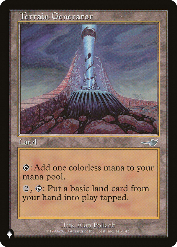 Terrain Generator - NEM Reprint (PLST)