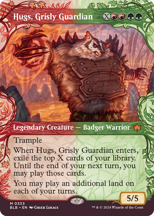 Hugs, Grisly Guardian - Woodland Showcase (BLB)