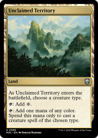 Unclaimed Territory (M3C)