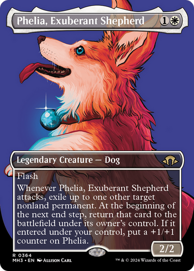 Phelia, Exuberant Shepherd - Borderless (MH3)