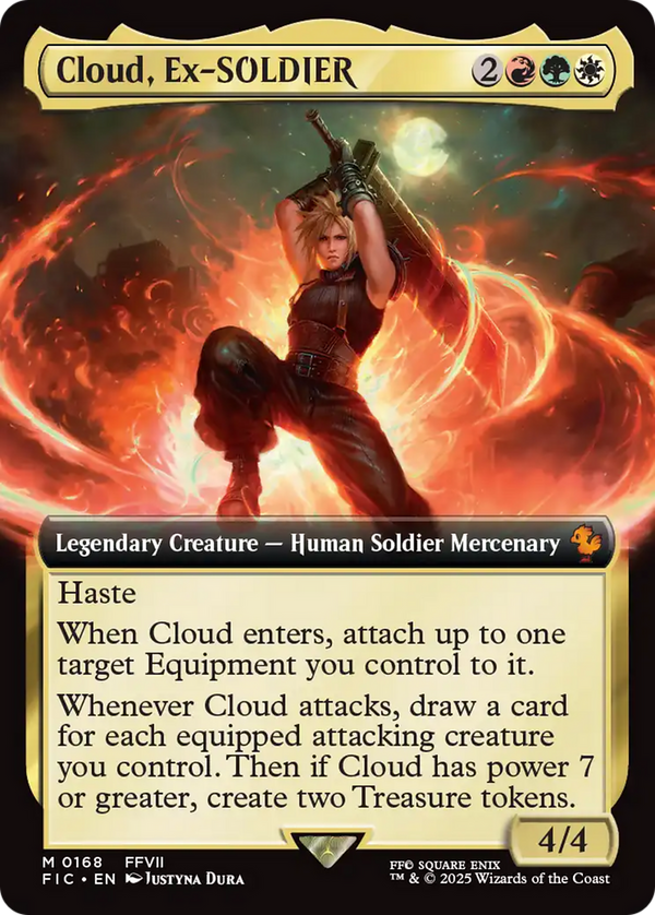 Cloud, Ex-SOLDIER - Extended Art (FIC)